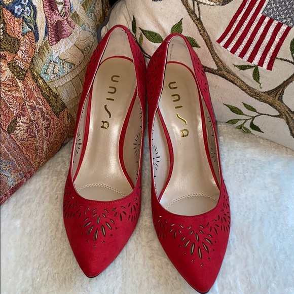 unisa red heels